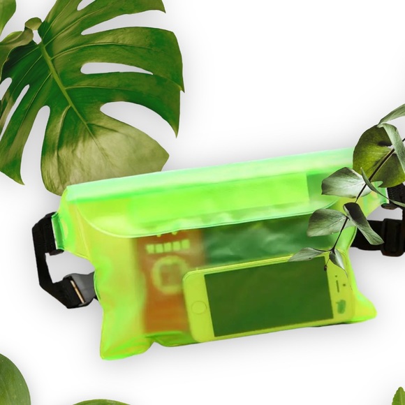 613. Waterproof Swimming Beach Boat Sports Waist Pack Bag pink blue green black - Picture 5 of 12